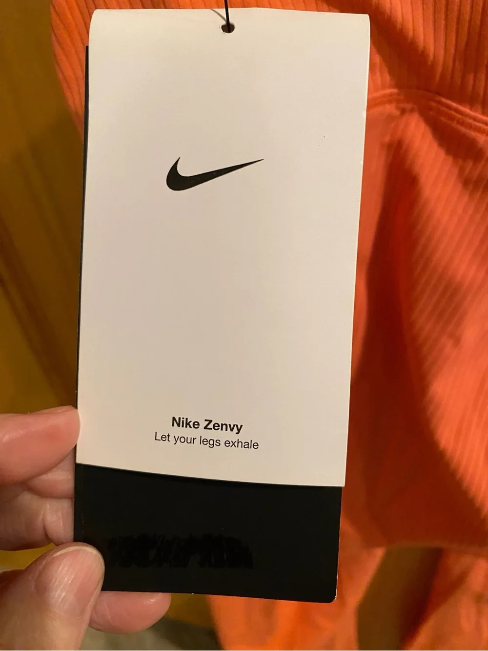 NWT Nike Women's Zenvy Rib Gentle-Support High-Waisted 7/8 Leggings Size XS